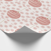 Pink Christmas Geschenkpapier (Ecke)