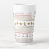 Pink Christmas Gingerbrett Lrg Cup Milchtasse (Vorderseite)