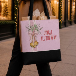 Pink Christmas Jingle Der ganze Weg zum Tor Tasche