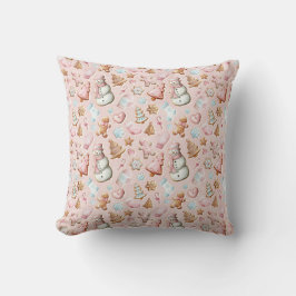 Pink Christmas  Kissen