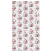 Pink Christmas Kleine Geschenktüte (Rückseite)