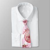 Pink Christmas Krawatte (Gebunden)