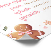 Pink Christmas Little Cookie Mama Osa Bar Poster (Ecke)