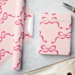 Pink Christmas Modern Holiday Bows Geschenkpapier<br><div class="desc">***Dieses Design ist Teil einer Zusammenstellung*** _______________________ Diese Designvorlage ist vollständig editierbar / vom Kunden anpassbar - klicken Sie auf die weitere Schaltfläche, wenn Sie das Design verschieben, hinzufügen, löschen oder erheblich ändern möchten __________________________ Haben Sie Fragen zum Design oder benötigen Sie weitere Designs oder Optionen, kontaktieren Sie mich bitte...</div>