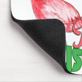 Pink Christmas Mousepad (Ecke)