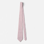 Pink Christmas Neck Tie Krawatte (Vorderseite)