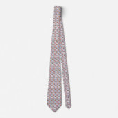 Pink Christmas Neck Tie Krawatte (Vorderseite)