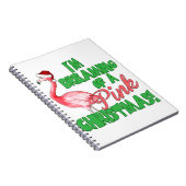 Pink Christmas Notizblock (Rechte Seite)