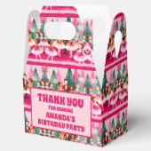 Pink Christmas Nutcracker Ballerina Kindergeburtst Geschenkschachtel (Geöffnet)