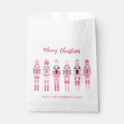 PINK CHRISTMAS NUTCRACKER GESCHENKTÜTCHEN (Vorderseite)