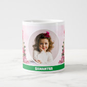 Pink Christmas Nutcracker Kinder Foto Tasse (Vorderseite)