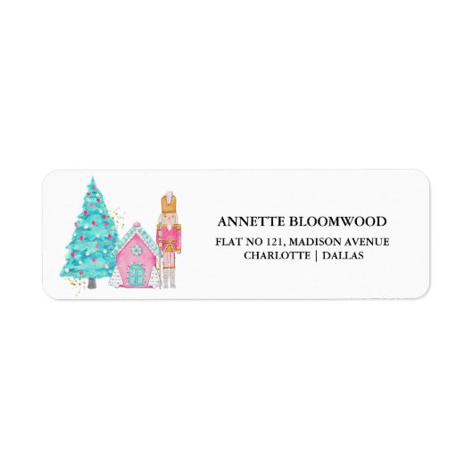 Pink Christmas Nutcracker | Winterbaum (Vorne)