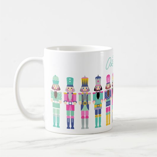 PINK CHRISTMAS NUTCRACKERS KAFFEETASSE (Links)