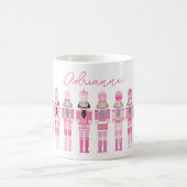PINK CHRISTMAS NUTCRACKERS KAFFEETASSE (Mittel)