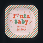 Pink Christmas Santa Baby Dusche Pappteller<br><div class="desc">Feiern Sie die Freude an einer Weihnachtsdusche mit diesen hübschen Pink Weihnachtsdusche-Tellern. Diese Teller sind perfekt für eine pinkfarbene Weihnachtsdusche und sorgen für einen festlichen Beifall. Ideal, um die Ideen der Babydusche zu Weihnachten zu integrieren, ergänzt sie ihr reizvolles Design jedes Babyduschthema. Egal ob Sie eine Babydusche im Dezember planen,...</div>
