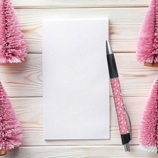 Pink Christmas Santa Kugelschreiber