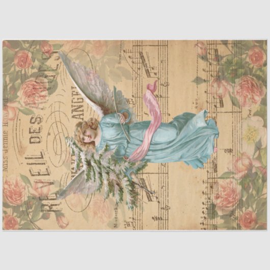 Pink Christmas Seidenpapier (Vorderseite)