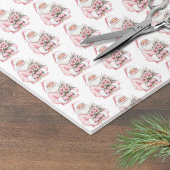 Pink Christmas Seidenpapier