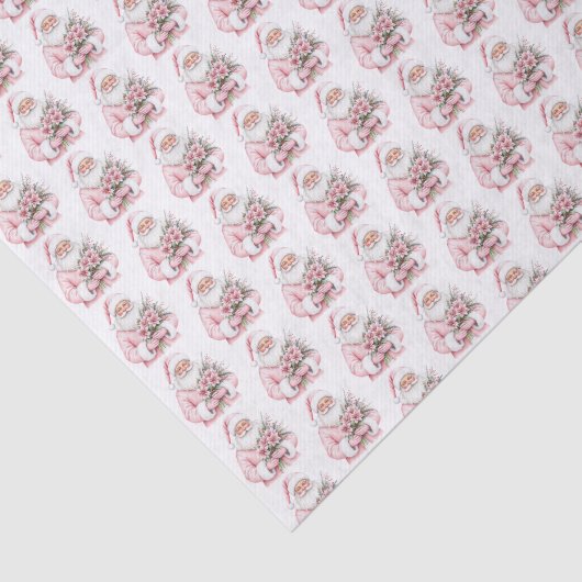 Pink Christmas Seidenpapier (Ausschnitt)