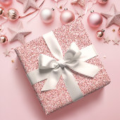 Pink Christmas Solid Color Satinband