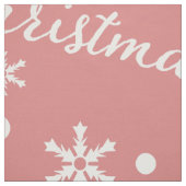 Pink Christmas Stoff (Muster)
