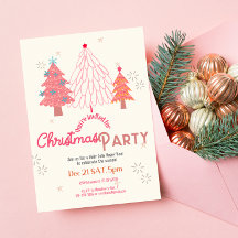 Pink Christmas tree boho