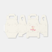 Pink Christmas tree boho Geschenkschachtel (Ungefaltet)