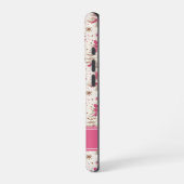 Pink Christmas Tree Phone Case | Personalized iPhone Hülle (Linke Seite)