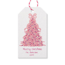 Pink Christmas Tree Pink Bow