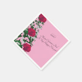 PINK CHRISTMAS TREM SERVIETTE (Ecke)