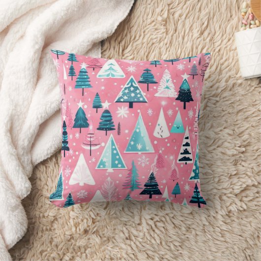 Pink Christmases Kissen (Decke)