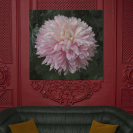 Pink Chrysanthemum Bloom Floral Poster