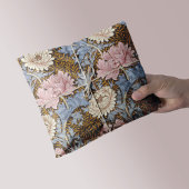 Pink Chrysanthemum Blume William Morris Seidenpapier