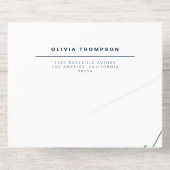 Pink Chrysanthemum Botanical Wedding All-in-One-Einladung (Rückseite)