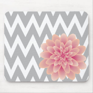 Pink Chrysanthemum Design Mousepad