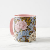 Pink Chrysanthemum William Morris Tasse (Vorderseite Links)