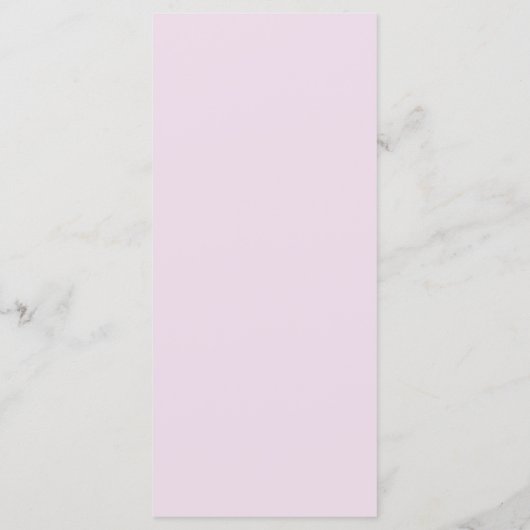 Pink Cinderella Carriage Elegantes Party Menü Menükarte (Rückseite)