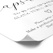 Pink Citrus Blume Zeitschrift Kapsel Zeichen Poster (Ecke)