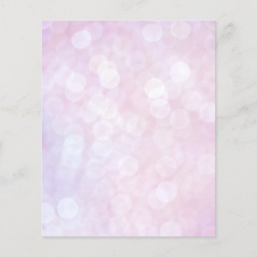 Pink Clearing Services Flyer (Hinten)