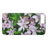 Pink Clematis Floral Phone Case (Rückseite (Horizontal))