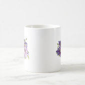Pink Clematis Kaffeetasse (Mittel)
