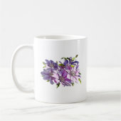 Pink Clematis Kaffeetasse (Links)