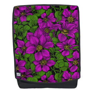 Pink Clematis Rucksack