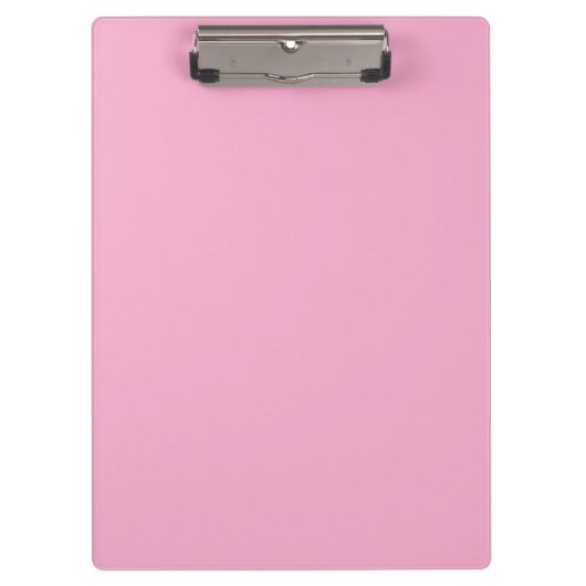 Pink Clipboard Klemmbrett (Vorderseite)