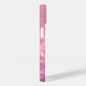 Pink Cloud Ästhetik iPhone Case Dreamy Sky Design (Rückseite / Rechts)