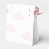 Pink Cloud Baby Shower Girl Geschenkschachtel (Rückseite)