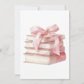 Pink Cloud & Balloon Graduation Party Einladung (Rückseite)