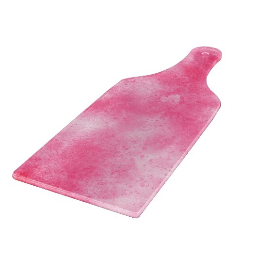 Pink Cloud Effect Chopping Board Schneidebrett (Ecke)