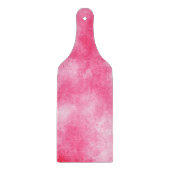Pink Cloud Effect Chopping Board Schneidebrett (Vorderseite)