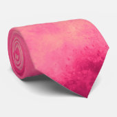 Pink Cloud Effect Neck Tie Krawatte (Gerollt)